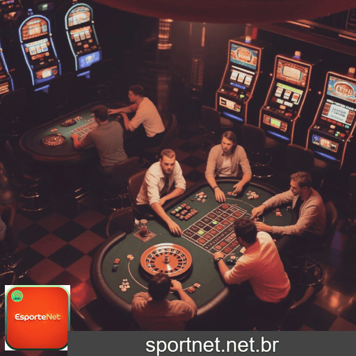 Imagem promocional do cassino online da Sportnet mostrando jogos ao vivo